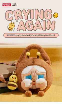 CRYBABY Crying Again Series-Big Head Bag(I'll Bring You A Flower) -Outlet Mega Plush Store 20240925 113505 691730 crybaby crying again series big head bag i ll bring you a flower accessories pop mart us detail 01 1200x2000
