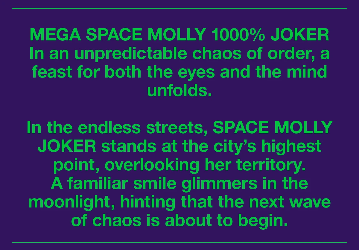 MEGA SPACE MOLLY 1000% JOKER 16 MEGA SPACE MOLLY 1000% JOKER - Image 16