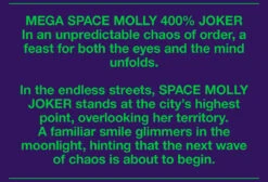 MEGA SPACE MOLLY 400% JOKER -Outlet Mega Plush Store 20240929 113730 763620 05 mega space molly 400 joker mega 400 popmart us 1200x814