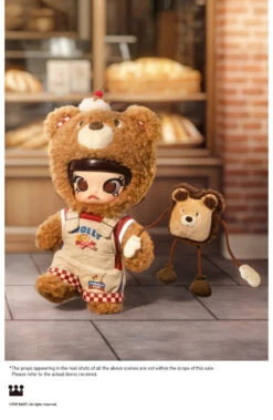 MOLLY Bear Bread 1/8 Action Figure -Outlet Mega Plush Store 20241010 095347 027063 07 molly bear bread 1 8 action figure bjd details popmart us 1200x1843