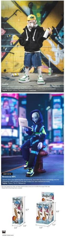 BAZBON Label Plan Series 1/8 Action Figure -Outlet Mega Plush Store 20241015 114421 703243 bazbon label plan series 1 8 action figure blind boxes pop mart us detail 08 1200x4406