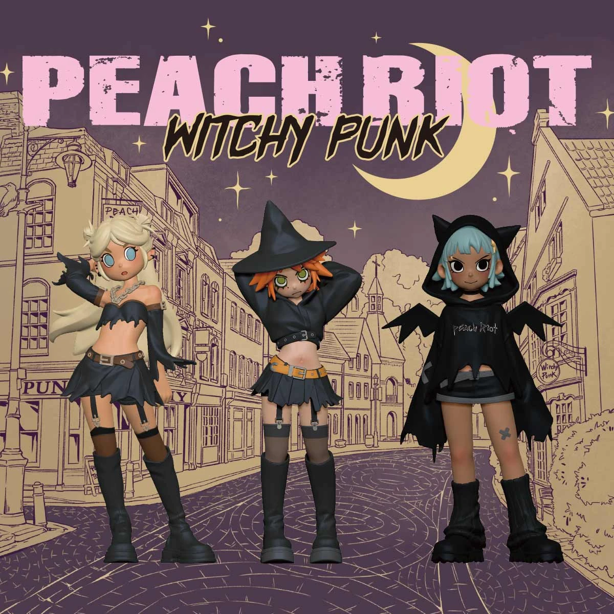 Peach Riot Witchy Punk Figures 5 Peach Riot Witchy Punk Figures - Image 5