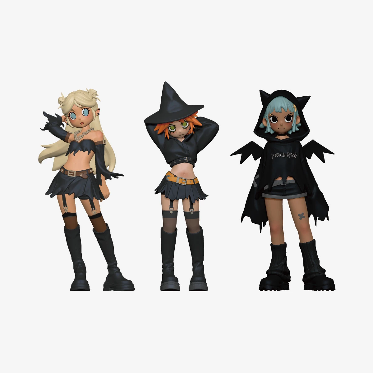 Peach Riot Witchy Punk Figures 1 Peach Riot Witchy Punk Figures