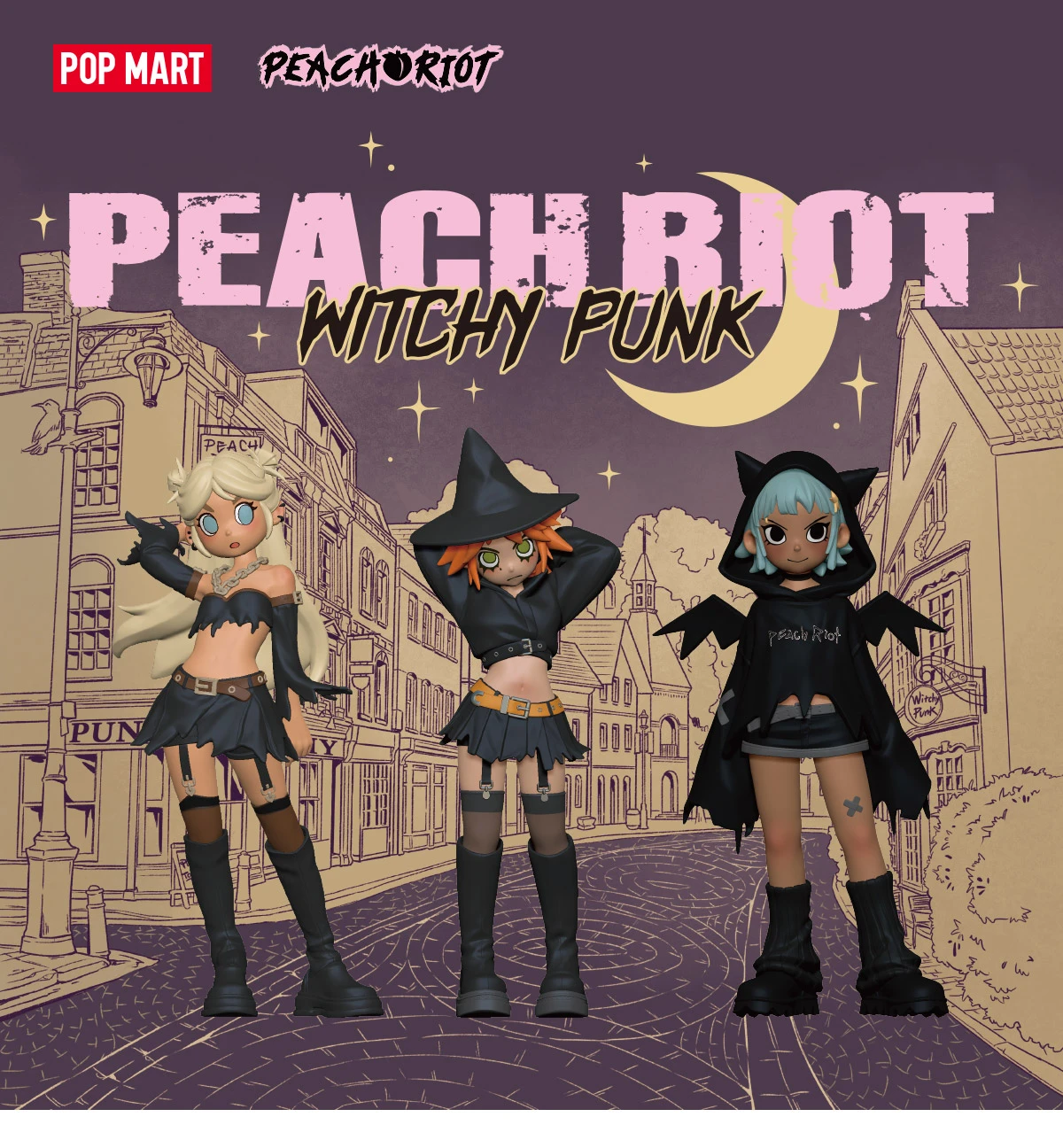 Peach Riot Witchy Punk Figures 6 Peach Riot Witchy Punk Figures - Image 6