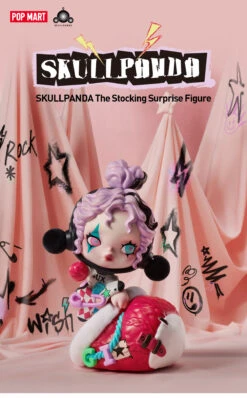 SKULLPANDA The Stocking Surprise Figure -Outlet Mega Plush Store 20241101 093809 174094 01 skullpanda the stocking surprise figure figurine details popmart us 1200x1935