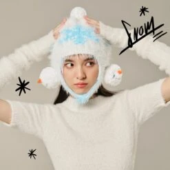 SKULLPANDA Tell Me What You Want Series Knitted Beanie -Outlet Mega Plush Store 20241101 120459 606654 skullpanda tell me what you want series knitted beanie accessories pop mart us scene 3 1200x1200