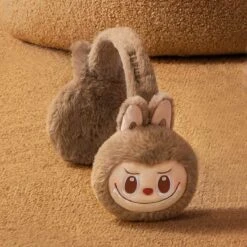 Warm Fluffy Holiday Series- LABUBU Plush Earmuffs -Outlet Mega Plush Store 20241113 094605 429284 warm fluffy holiday series labubu plush earmuffs accessories pop mart us scene 2 1200x1200