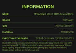 MEGA SPACE MOLLY 1000% Rick And Morty -Outlet Mega Plush Store 20241119 172126 267601 mega space molly rick and morty 02 1200x845