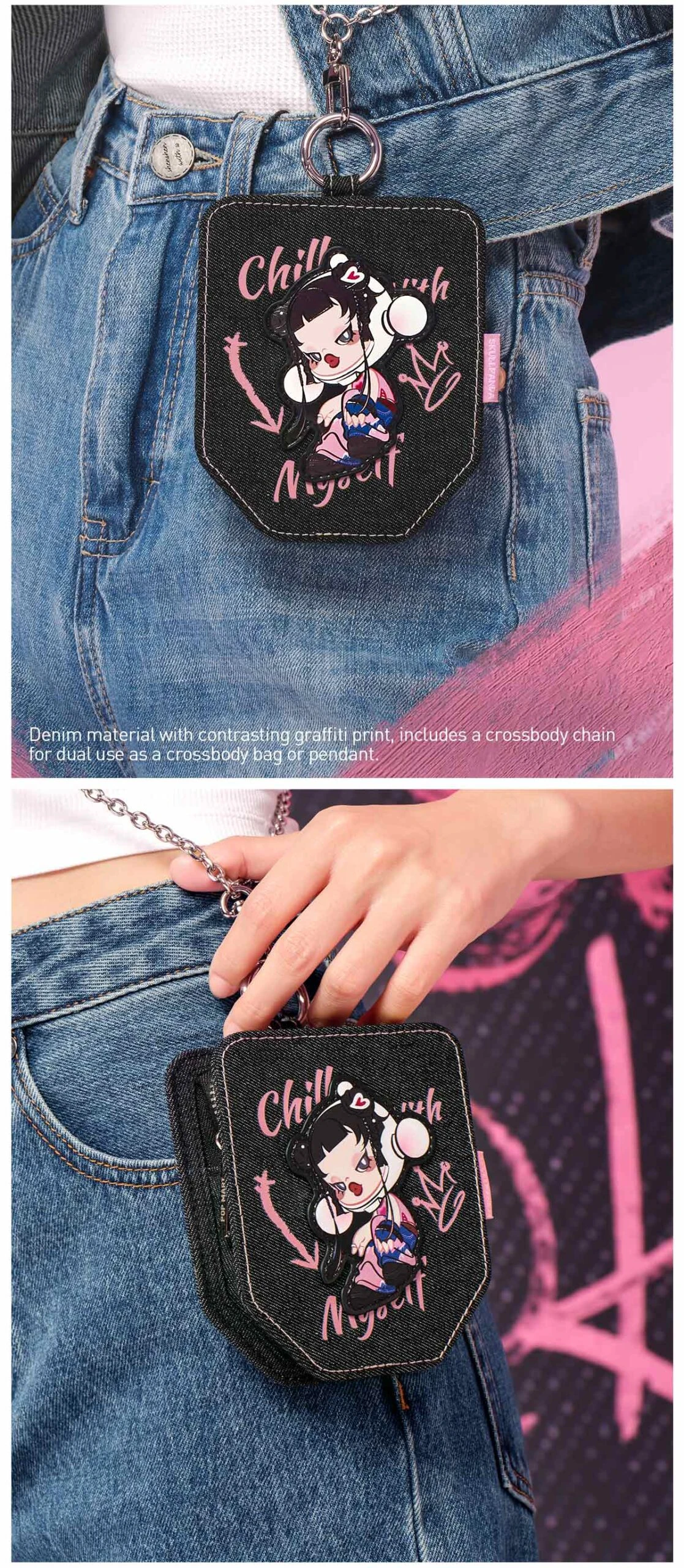 SKULLPANDA CHEERS TO MYSELF SERIES-Mini Bag - Image 17