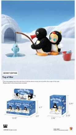 Baby Molly × Pingu Happy Fishing Series-Vinyl Plush Pendant Blind Box -Outlet Mega Plush Store 20241129 103236 650875 baby molly pingu happy fishing series vinyl plush pendant blind box blind boxes details popmart us 09 1200x2139