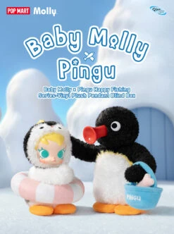 Baby Molly × Pingu Happy Fishing Series-Vinyl Plush Pendant Blind Box -Outlet Mega Plush Store 20241129 103236 753540 baby molly pingu happy fishing series vinyl plush pendant blind box blind boxes details popmart us 01 1200x1614
