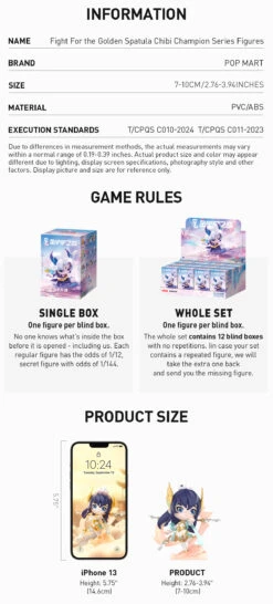 Fight For The Golden Spatula Chibi Series Figures -Outlet Mega Plush Store 20241202 105136 342191 fight for the golden spatula chibi series figures blind boxes pop mart us detail 04 1200x2651