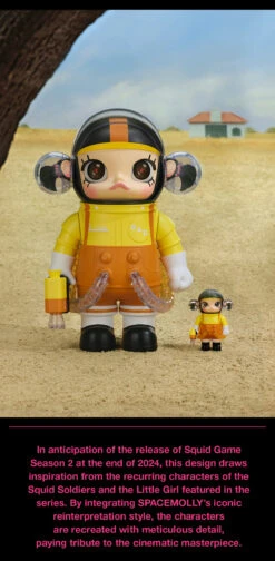 MEGA SPACE MOLLY 400%+100% Squid Game -Outlet Mega Plush Store 20241211 112857 261848 5 mega space molly 400 100 squid game mega details popmart us 1200x2447