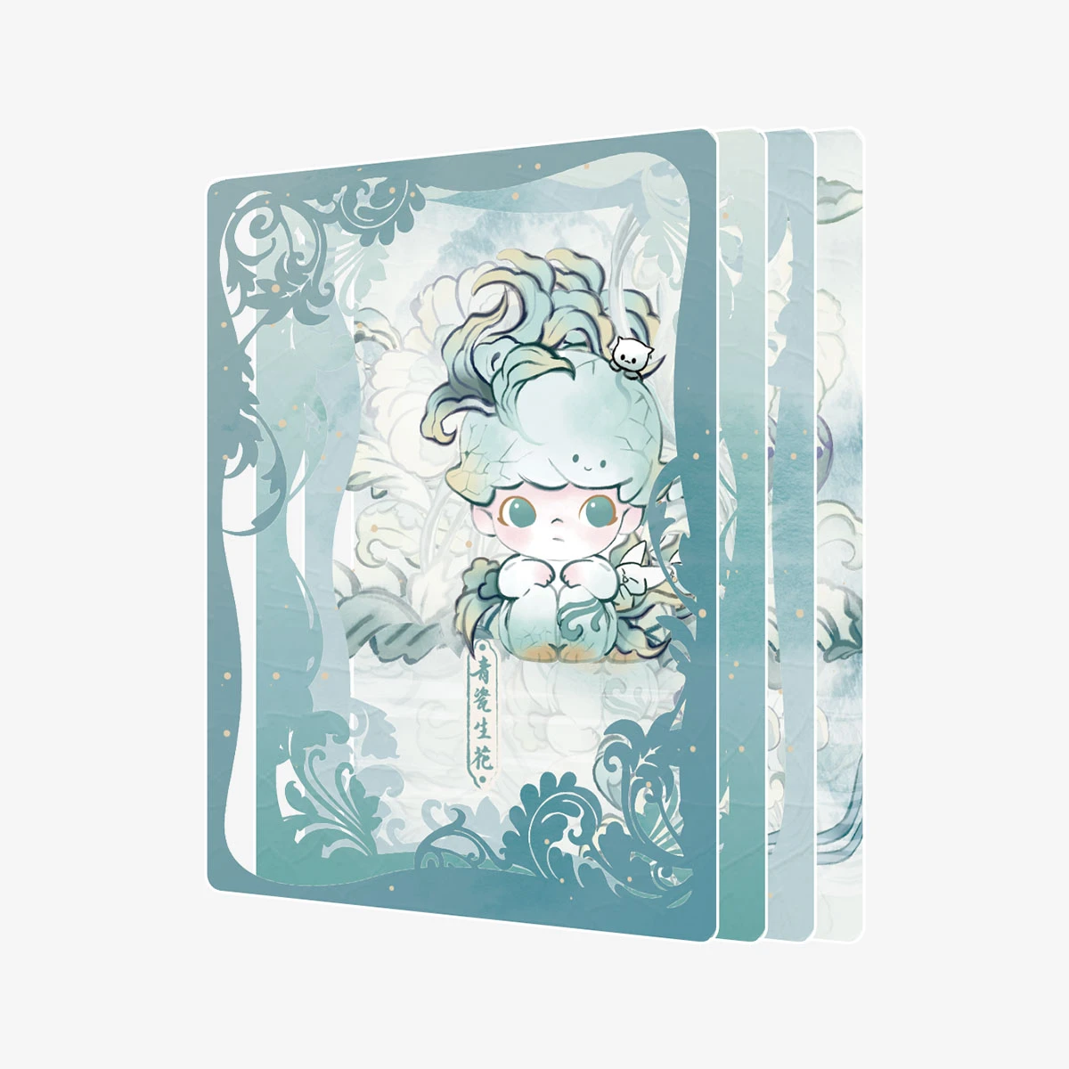 DIMOO Stories In The Cup Series Figures Art Collection Cards 7 DIMOO Stories In The Cup Series Figures Art Collection Cards - Image 7