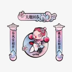 Wealthy Snake's New Year Celebration Series-Mini Spring Couplets Fridge Magnet Blind Box -Outlet Mega Plush Store 20241218 120816 048196 secret02 wealthy snake s new year celebration series mini spring couplets fridge magnet blind box accessories details popmart us 1200x1200