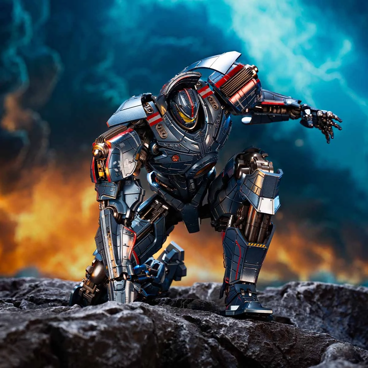 Pacific Rim: Gipsy Danger Diecast Action Figure 7 Pacific Rim: Gipsy Danger Diecast Action Figure - Image 7