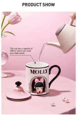 MOLLY Daily Look Series-Ceramic Cup -Outlet Mega Plush Store 20250106 101810 109482 3 molly daily look series ceramic cup accessories details popmart us 1200x1778