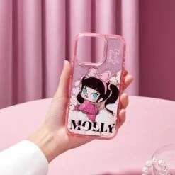 MOLLY Daily Look Series-Phone Case -Outlet Mega Plush Store 20250106 165819 028738 scene1 molly daily look series phone case accessories details popmart us 1200x1200