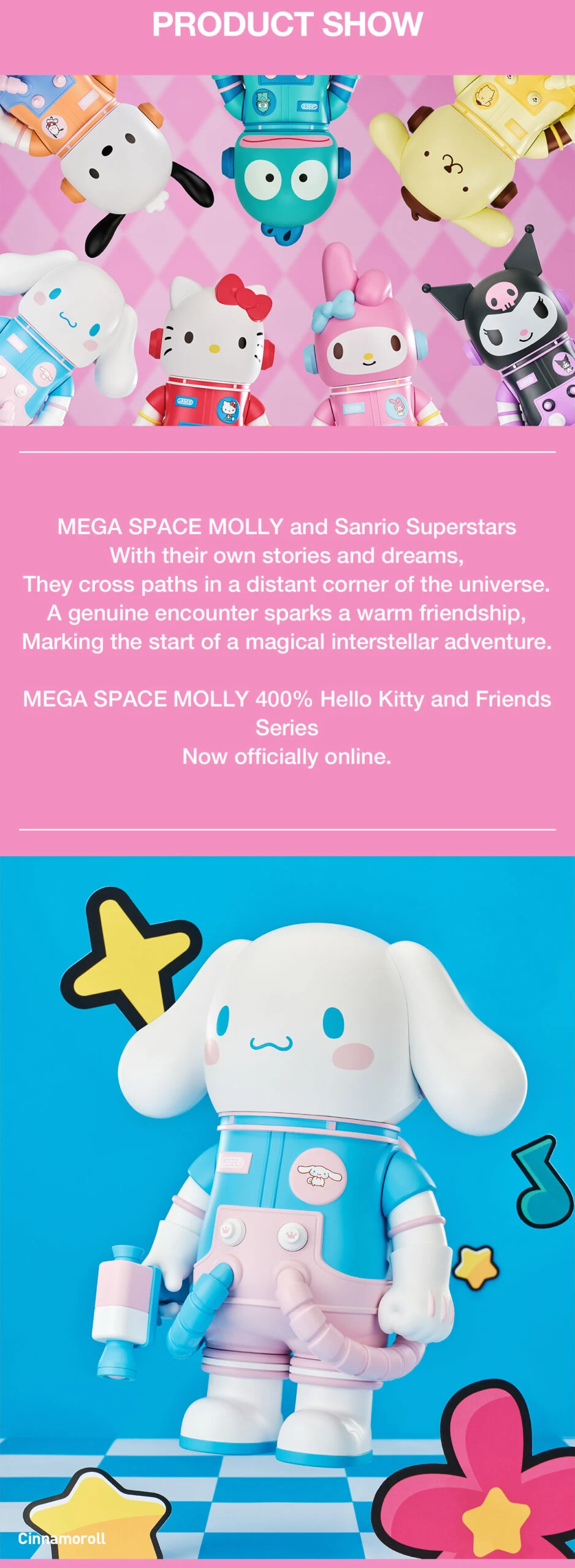 MEGA SPACE MOLLY 400% Hello Kitty And Friends Series 14 MEGA SPACE MOLLY 400% Hello Kitty And Friends Series - Image 14
