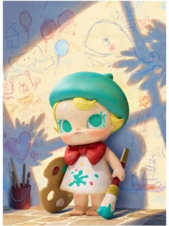 Baby Molly Future Painter Figurine -Outlet Mega Plush Store 20250110 114458 053557 6 baby molly future painter figurine figurine details popmart us 1200x1596