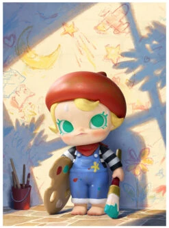 Baby Molly Future Painter Figurine -Outlet Mega Plush Store 20250110 114458 549596 7 baby molly future painter figurine figurine details popmart us 1200x1618