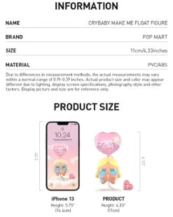 CRYBABY MAKE ME FLOAT FIGURE 23 CRYBABY MAKE ME FLOAT FIGURE -Outlet Mega Plush Store 20250117 113104 109951 3 crybaby make me float figure figurine details popmart us 1200x1504