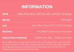 MEGA SPACE MOLLY SMITTEN LOVE《IN SPACE》3D Painting -Outlet Mega Plush Store 20250121 105720 605235 2 mega space molly smitten love in space 3d painting mega details popmart us 1200x847