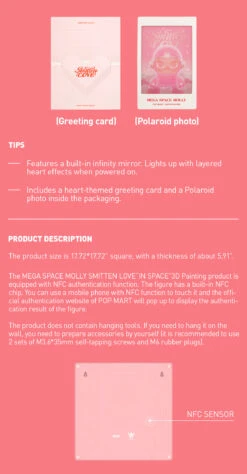 MEGA SPACE MOLLY SMITTEN LOVE《IN SPACE》3D Painting -Outlet Mega Plush Store 20250121 105721 086915 8 mega space molly smitten love in space 3d painting mega details popmart us 1200x2301