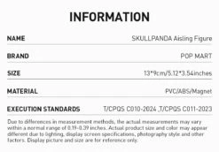 SKULLPANDA Aisling Figure -Outlet Mega Plush Store 20250123 171631 379451 3 skullpanda aisling figure figurine details popmart us 1200x834