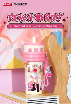 Peach Riot Rush Hour Series-Straw Cup -Outlet Mega Plush Store 20250213 162057 949183 1 peach riot rush hour series straw cup accessories details popmart us 1200x1746