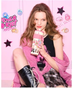 Peach Riot Rush Hour Series-Straw Cup -Outlet Mega Plush Store 20250213 162058 774670 6 peach riot rush hour series straw cup accessories details popmart us 1200x1443