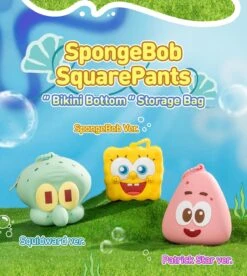 SpongeBob-Bikini Bottom Cell Phone Holder -Outlet Mega Plush Store 20250221 161604 283622 8 spongebob bikini bottom series accessories details popmart us 1200x1342
