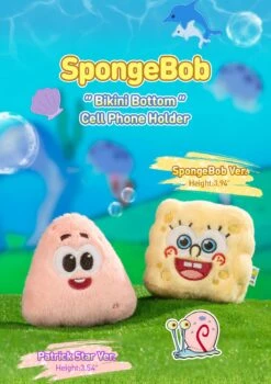 SpongeBob-Bikini Bottom Cell Phone Holder -Outlet Mega Plush Store 20250221 161604 848404 6 spongebob bikini bottom series accessories details popmart us 1200x1699