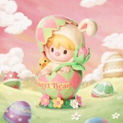 Sweet Bean Easter Bunny Figure -Outlet Mega Plush Store 20250303 172513 532570 scene 2 sweet bean easter bunny figure figurine details popmart us 1200x1200