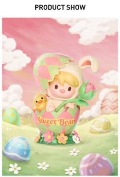 Sweet Bean Easter Bunny Figure -Outlet Mega Plush Store 20250303 172604 018232 5 sweet bean easter bunny figure figurine details popmart us 1200x1778