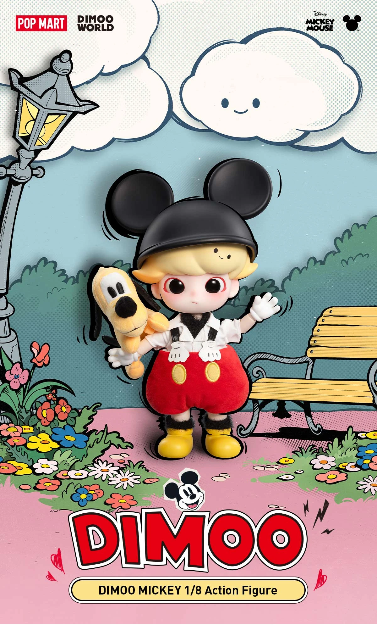 DIMOO MICKEY 1/8 Action Figure 7 DIMOO MICKEY 1/8 Action Figure - Image 7