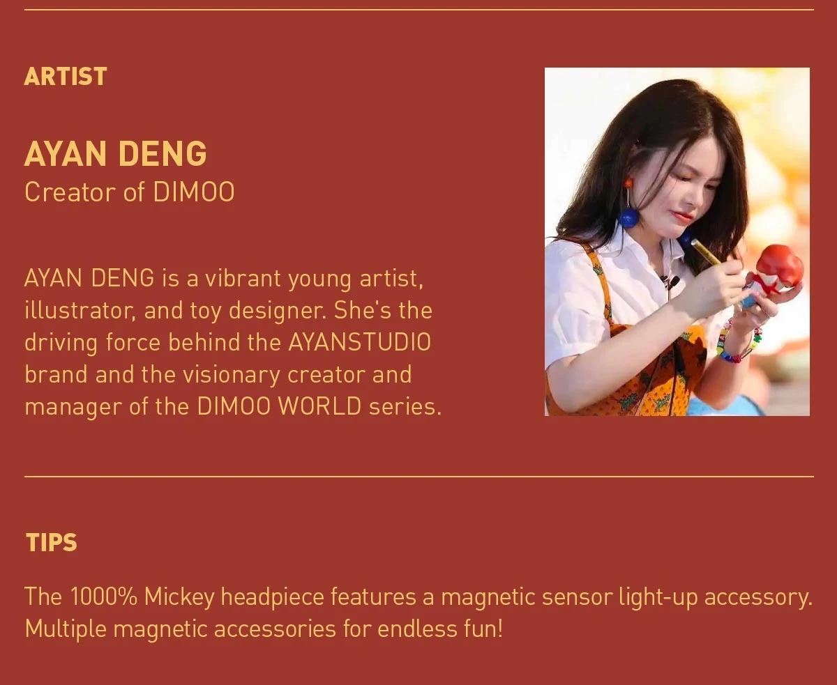 MEGA JUST DIMOO 1000% Mickey Mouse 16 MEGA JUST DIMOO 1000% Mickey Mouse - Image 16