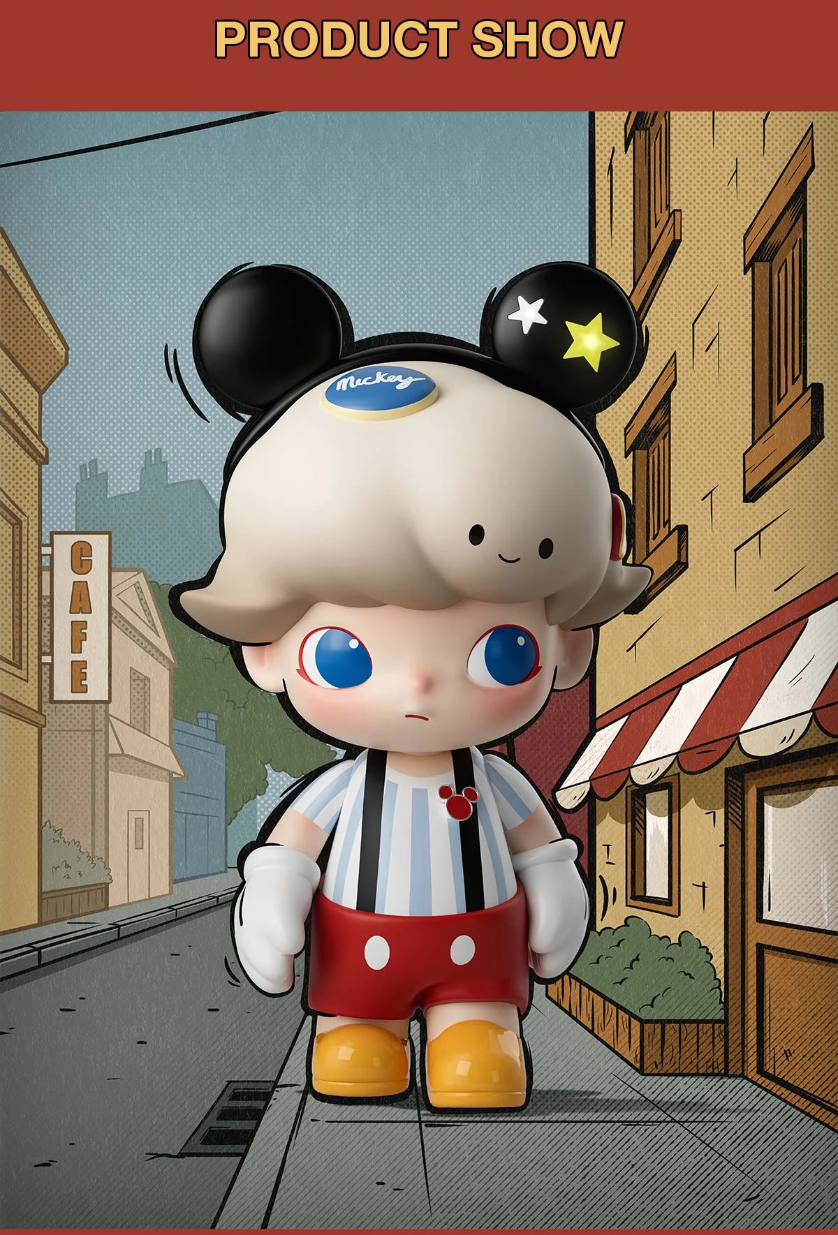 MEGA JUST DIMOO 1000% Mickey Mouse 13 MEGA JUST DIMOO 1000% Mickey Mouse - Image 13