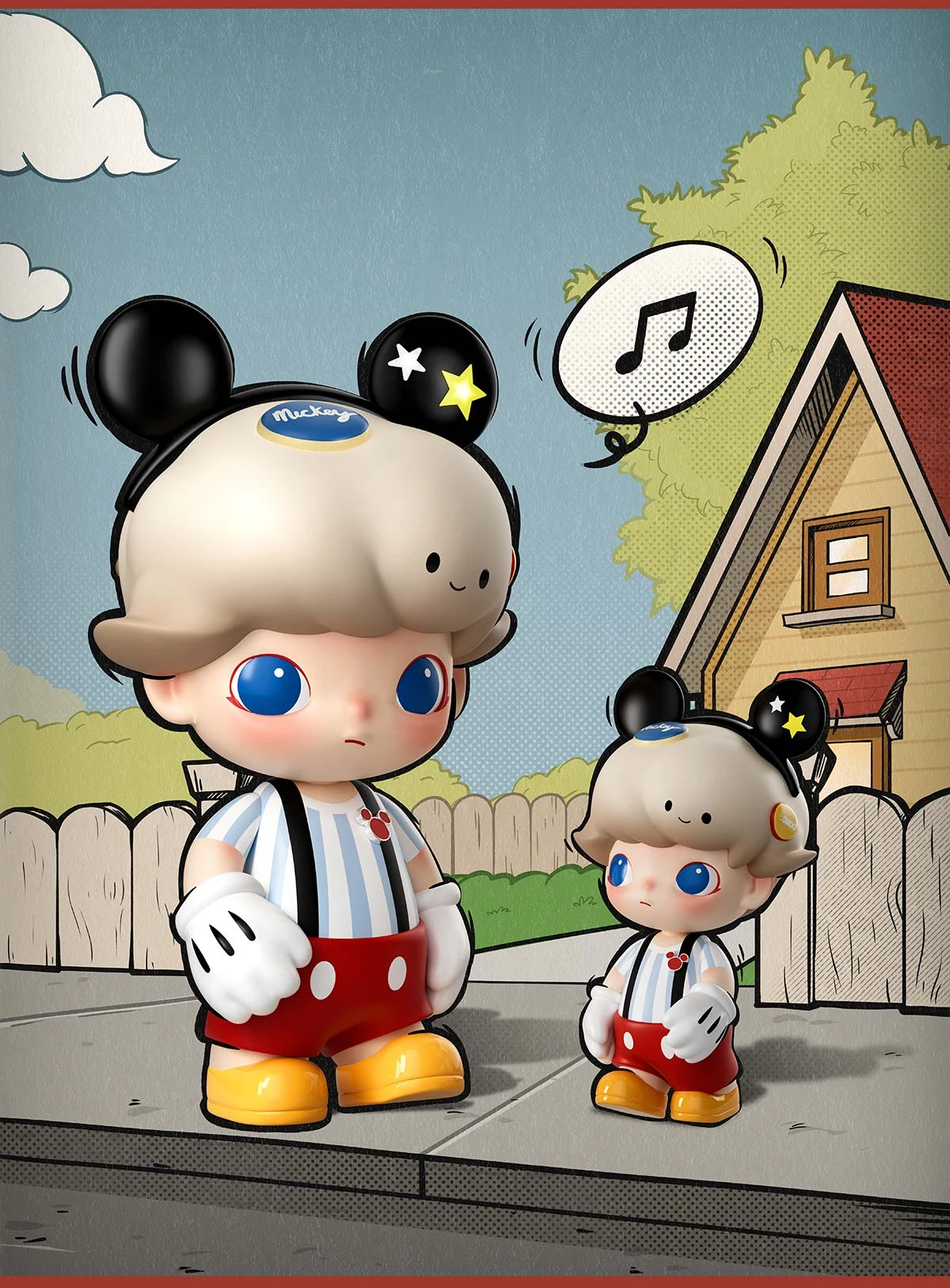 MEGA JUST DIMOO 1000% Mickey Mouse 14 MEGA JUST DIMOO 1000% Mickey Mouse - Image 14