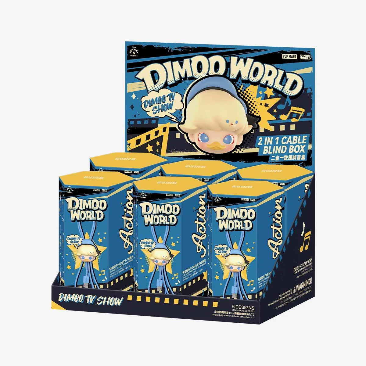 DIMOO WORLD × DISNEY Series-2 In 1 Cable Blind Box - Image 12