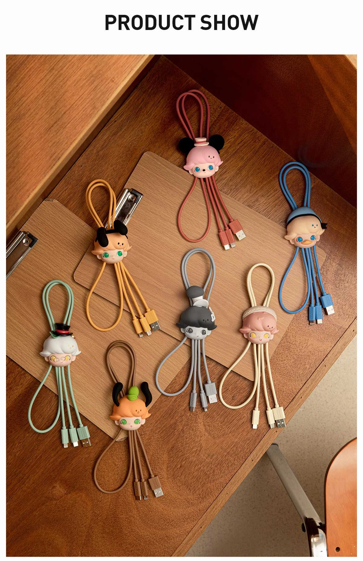 DIMOO WORLD × DISNEY Series-2 In 1 Cable Blind Box - Image 19