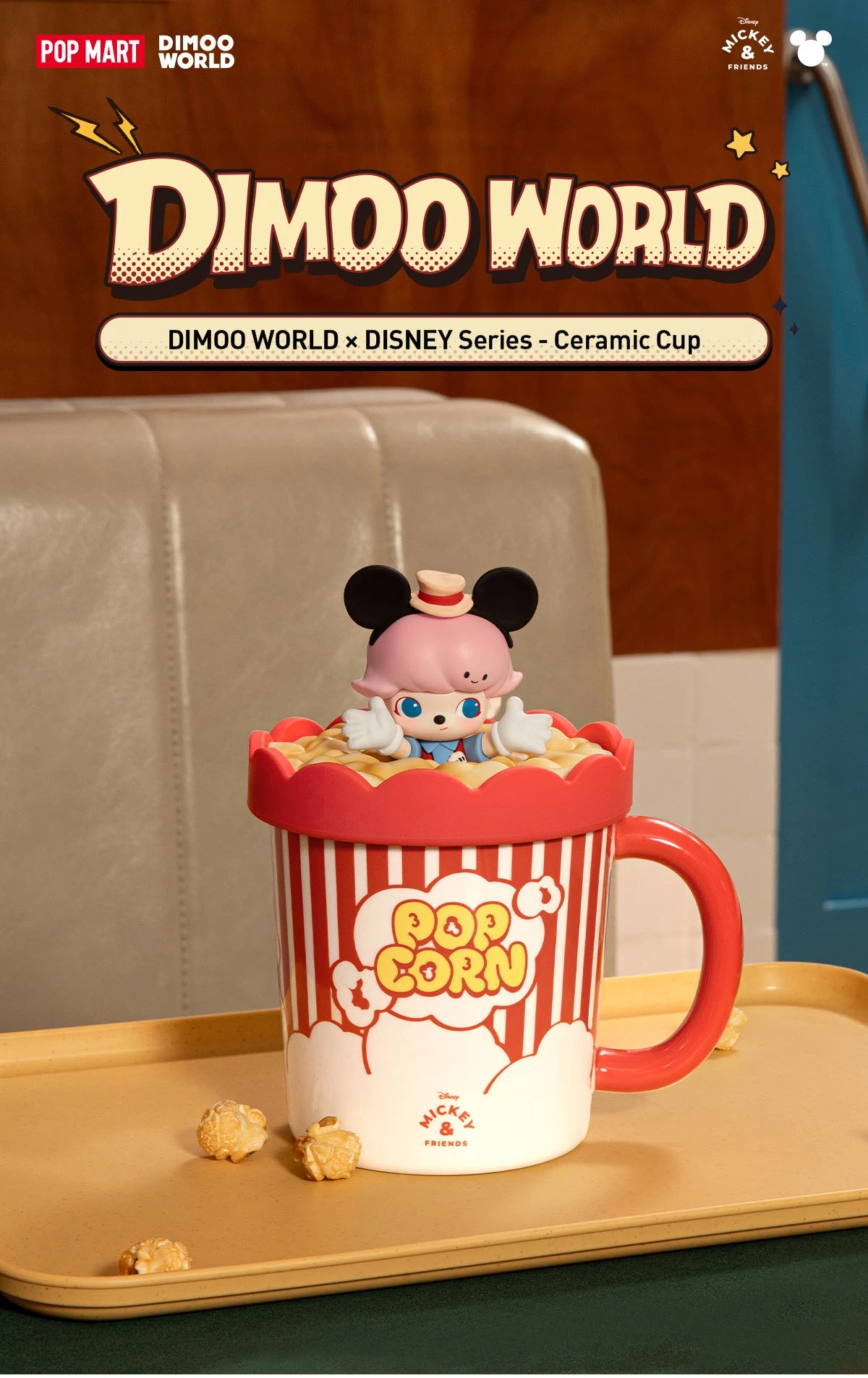 DIMOO WORLD × DISNEY Series-Ceramic Cup 7 DIMOO WORLD × DISNEY Series-Ceramic Cup - Image 7