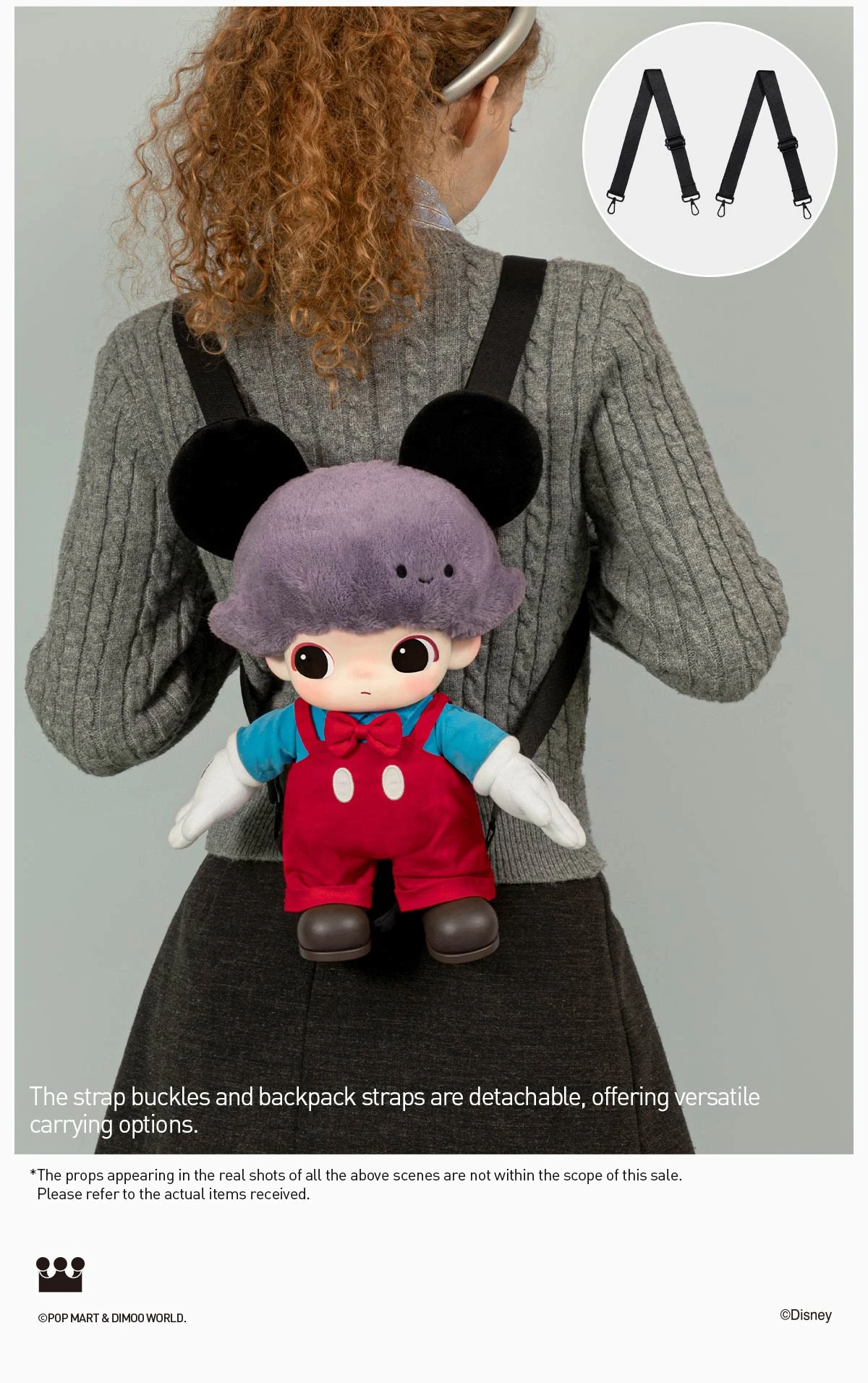 DIMOO WORLD × DISNEY Series-Mickey Vinyl Plush Bag 17 DIMOO WORLD × DISNEY Series-Mickey Vinyl Plush Bag - Image 17