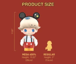 MEGA JUST DIMOO 400% Mickey Mouse -Outlet Mega Plush Store 20250317 142654 608237 4 mega just dimoo 400 mickey mouse mega details popmart us 1200x1013