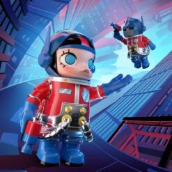 MEGA SPACE MOLLY 400% Optimus Prime -Outlet Mega Plush Store 20250328 092504 644487 scene 2 mega space molly 400 optimus prime mega details popmart us 1200x1200