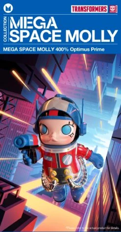 MEGA SPACE MOLLY 400% Optimus Prime -Outlet Mega Plush Store 20250328 092517 772733 1 mega space molly 400 optimus prime mega details popmart us 1200x2296