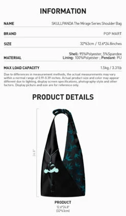 SKULLPANDA The Mirage Series Shoulder Bag -Outlet Mega Plush Store 20250328 172342 452941 02 skullpanda the mirage series shoulder bag accessories popmart us 1200x2062