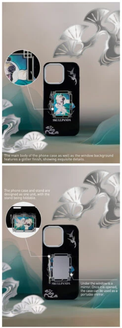 SKULLPANDA The Mirage Series Phone Case -Outlet Mega Plush Store 20250401 160048 062377 03 skullpanda the mirage series phone case accessories details popmart us 1200x3225