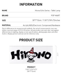 Hirono Echo Series - Table Lamp -Outlet Mega Plush Store 20250403 155829 871090 3 hirono echo series table lamp accessories details popmart us 1200x1428