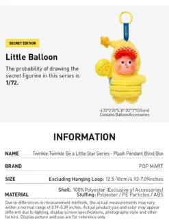 Twinkle Twinkle Be A Little Star Series - Plush Pendant Blind Box -Outlet Mega Plush Store 20250411 174309 213463 3 twinkle twinkle be a little star series plush pendant blind box blind boxes details popmart us 1200x1588